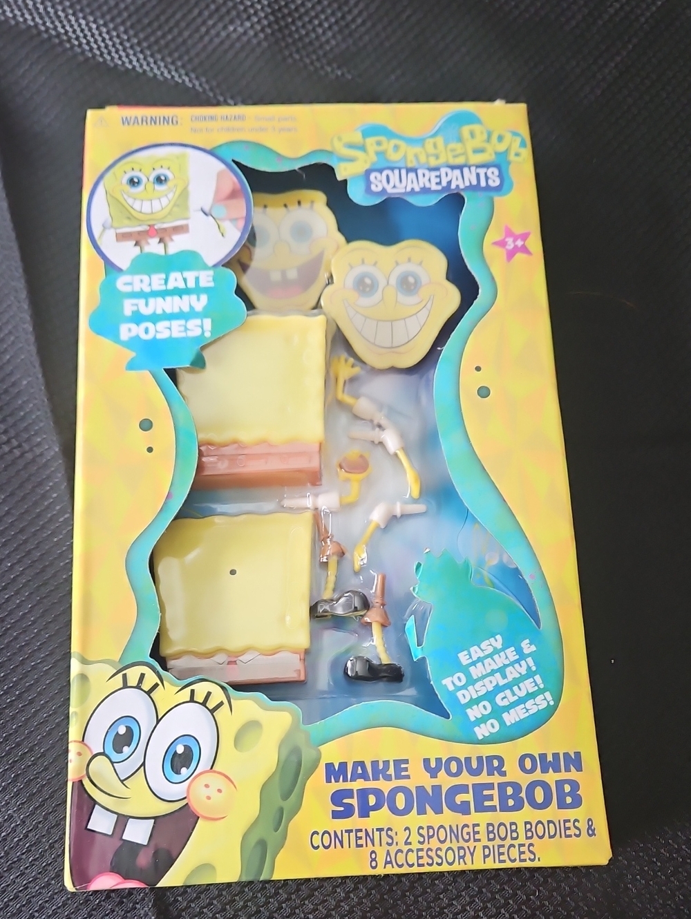 SpongeBob SquarePants Build-Your-Own Figure Set - Yellow & Blue Accents
